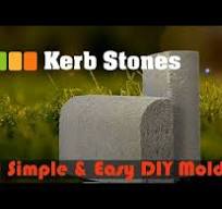 How To Make Kerb stones At Home | Simple & Easy DIY Mold ...