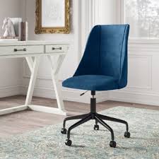 Enjoy free shipping on most stuff, even big stuff. Wayfair Blue Velvet Office Chairs You Ll Love In 2021