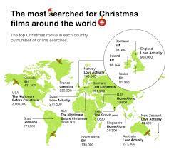 1 'the cat in the hat knows a lot about christmas!'. Map Of The Day Most Popular Christmas Movie Per Country Shoe Untied