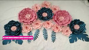Maybe you would like to learn more about one of these? Diy Cara Mudah Membuat Bunga Dari Kertas Cantik Youtube