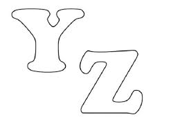 Moldes de letras grandes para imprimir. Moldes De Letras Para Imprimir Grandes 3d Eva