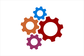 Download Colorful Gear Illustration Icon And Logo Graphic By Sarivart Creative Fabrica PSD Mockup Templates