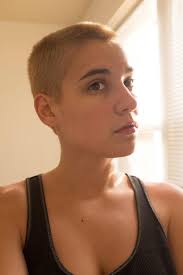 And this woman, whose buzz cut highlights her beautiful lip ring. 9 Women On What It Felt Like To Shave Their Heads Glamour