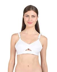 Groversons Paris Beauty Chanderkiran Poplin Soft Cotton Fabric Full Coverage Non Padded Non Wired Comfortable Bra For Women Girls Teenagers