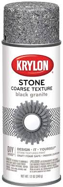 Krylon K18203 Coarse Stone Texture Finish Spray Paint Travertine Tan 12 Ounce Amazon Com