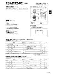 Maybe you would like to learn more about one of these? Esad92 02 D92 02 Low Loss Super High Speed Rectifier To 3p Uk Company Stock Electrical Equipment Supplies Bridgin Electronic Components Semiconductors