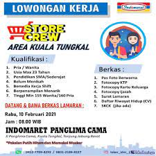 Selamat datang di channel jobs indo, channel loker terpercaya.jangan lupa subcribe like dan nyalakan lonceng notifikasinya ya. Lowongan Kerja Indomaret Kuala Tungkal Februari 2021