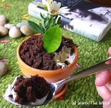 Guest Post By Patti Londre At Worth The Whisk Flower Pot Ice Cream Sundae Dirt Dessert Ice Cream Sundae Dirt Pudding