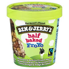 We ranked all the ben and jerry's flavors according to nutrition—because it's worth knowing what kind of damage these indulgences are doing to our bodies. Half Baked Frozen Yogurt Ben Jerry S 16 Oz Delivery Cornershop By Uber