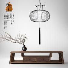 现代新中式吊灯复古铁艺鸟笼灯鸟笼吊灯仿古阳台酒店餐厅灯具灯饰 tmall com天猫 chinese style interior chinese decor chinese interior