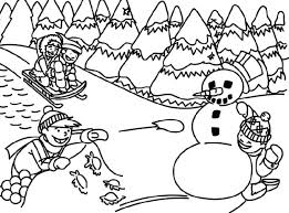 Our free coloring pages are available to be used over and over again so print our pdfs and use them at home, on the go or in the classroom. Creative Photo Of Winter Coloring Pages For Kids Birijus Com