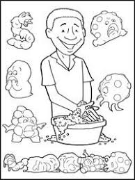 Simply do online coloring for washing hand from germs coloring page directly from your gadget, support for ipad, android tab or using this coloring picture height & width is about 600 pixel x 494 pixel with approximate file size for around 53.62 kilobytes. Hand Washing Germs Drawing Novocom Top