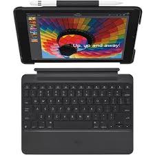 Best Buy Logitech Slim Combo Keyboard Folio Case For Apple Ipad 6th Gen 920 009040 Logitech Apple Ipad Ipad
