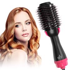 Quick beard straightener multifunctional hair comb curling curler show cap mens. Amtopz One Step Hair Dryer And Volumizer Hot Air Brush 3 In1 Styling Brush Styler Negative Ion Hair Straightener Curler Brush For All Hairstyle Amazon In Beauty