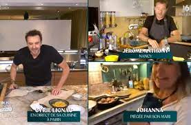 With cyril lignac, jérôme anthony, ary abittan, alizée. Tous En Cuisine Avec Cyril Lignac M6 Une Telespectatrice Rembarre Son Mari En Direct Video