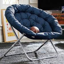 A Comfy Chair That Folds Up When You Re Not Using It Comfy Chairs Round Chair Outdoor Chaise Lounge Chair