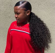 Rabake Straight Body Deep Loose Wave Brazilian Hair Weave Bundles 100 Human Hair Non R Side Ponytail Hairstyles Hair Ponytail Styles Weave Ponytail Hairstyles