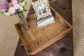 The 1″ x 4″ is actually 3/4″ x 3 1/2″. Diy Ottoman Tray 5 Easy Steps To Create Style Your Own
