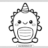 Bonitos dibujos para colorear para ninas. 1