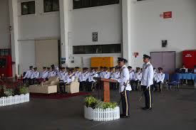 Mk tan, t artchwakom, r abdul wahab, cy lee, dm belabut, htw tan. News Headlines Handing Over Ceremony Of The New Commanding