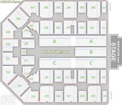 detailed seat numbers chart showing rows and blocks layout