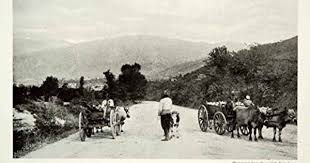 Amazon Com 1920 Print Turkey Peasants Villagers Road Bursa Brusa Landscape Historical Ngm5 Original Halftone Print Posters P Halftone Poster Prints Bursa