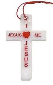 Maybe you would like to learn more about one of these? Jesus Loves Me Cross Necklaces Breakaway Cord