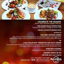 Hard rock cafe bali, where great food and live music take center stage and rock gods and royalty are honored. Hard Rock Cafe Bali On Twitter Celebrate The Season With Hard Rock Cafe Bali Holiday Special Menu Available On 24th And 25th December 2015 Https T Co X0scjwxeje