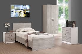 Marina 5 Piece Bedroom Set Grey Oak Gloss White Ash Shop bedroom storage & organization from ashley furniture homestore.