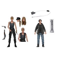The sarah connor chronicles is a television series launched in 2008 picking up the story of sarah and john connor following the events of terminator 2: Terminator 2 7 Scale Action Figure Sarah Connor And John Connor 2 Pack Target