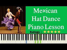 Mexican Hat Dance Piano Tutorial Learn To Play Mexican Hat Dance On Piano Piano Tutorial Piano Easy Piano Songs