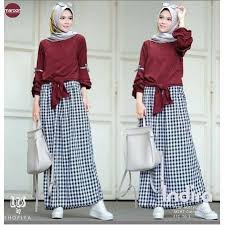 Sebelumnya pastikan menyesuaikan dengan karakteristik kain dan desain secara keseluruhan dan tentunya ukuran. Baru Set Baju Gamis Long Dress Setelan Wanita Muslim Hijabers Kekinian Desain Modern Berkualitas Shopee Indonesia