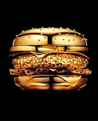 Golden Burger Gold Aesthetic Gold Everything Gold Fashion