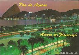 Flamengo har en av rio de janeiro flotteste parker. Rio De Janeiro Brasil Vista Nocturna Flameng Kaufen Alte Postkarten Von Amerika In Todocoleccion 117297419