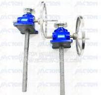 hand cranked mechanical screw jacks,hand crank worm gear ...