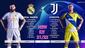 Fantasy kits real madrid 2020/21. Pes 2021 Real Madrid Vs Juventus New Kits 21 22 Uefa Champions League Ucl C Ronaldo Vs Rm Youtube