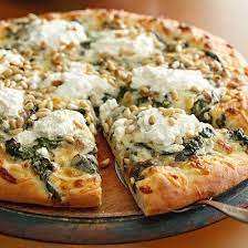 Hearty Veggie Dishes Like This White Cheese Pizza Recipe And More Healthy Recipes Vegetarian White Pizza Recipes Recipes White Pizza