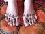 Simple Leg Easy Foot Mehndi Mehandi Designs
