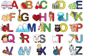 A beautiful traditional alphabet tray with 3 dimensional letters to lift up and reveal the corresponding picture and word. A Set Of Alphabet Letters Royalty Free Cliparts Vectors And Stock Illustration Image 9236926