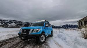 The Nissan Armada Snow Patrol Is A Perfect Cold Weather Custom With Images Nissan Armada Snow Patrol Nissan