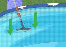 How To Clean Above Ground Pool After Draining Cleaning Above Ground Pool Above Ground Pool In Ground Pools