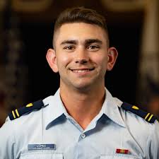 It's another #FirstieFriday! 🤩 Meet 1/c Ryan Lopez from Casa Grande,  Arizona! 1/c Lopez is the Delta Company Executive Officer and an Operations  Research major. He's involved in leading CrossFit workouts and