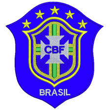 Mais uma vez, os uniformes amarelo e azul não terão o escudo da entidade no peito. Patch Bordado Selecao Brasileira Brasil Cbf Azul 10cm No Elo7 Nei Bordados 106c125