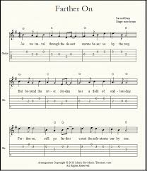 Maybe you would like to learn more about one of these? Farther On A Beautiful Shape Note Hymn Free Hymn Sheet Music
