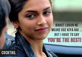 12 Filmi Dialogues Of Deepika Padukone That Prove She Can Give Salman Khan A Run For His Money Famous Phrases Deepika Padukone Dialogue