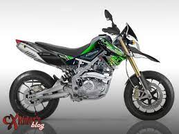 Â€œsebelum di caos custom bikes, motor sempat dua kali pindah bengkel, tapi hasilnya kurang memuaskan. Klx 150 Supermoto Supermoto Klx 150
