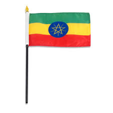 History of the ethiopian flag the flag of ethiopia was first standardized as part of ethiopia's constitution in 1995, but some changes were made to it in the following years. Ethiopia 4in X 6in Polyester Flag