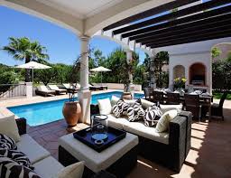 Villa Palmeira Algarve Portugal Backyard Outdoor Decor Patio