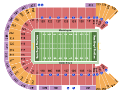 sam boyd stadium seating chart las vegas