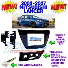 Can you upgrade the stereo on a mitsubishi lancer? New Mitsubishi Lancer 2002 2007 Aftermarket Radio Stereo Installation Dash Kit Ebay